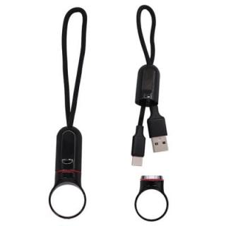 Type-C Key Ring Design Fast Charging Data Sync Cable