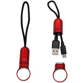 Micro USB Key Ring Charging Data Sync Cable