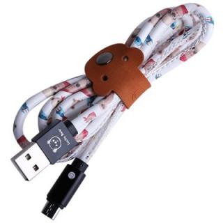 Type-C Lovely Bear Charging Data Sync Cable 100cm