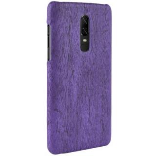 LuanKe Wood Grain Anti-slip Protective Cover for OnePlus 6