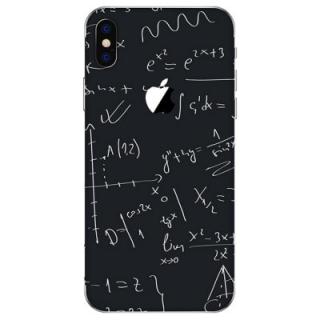 Mathematical Formula Frosted Surface Back Film for iPhone X