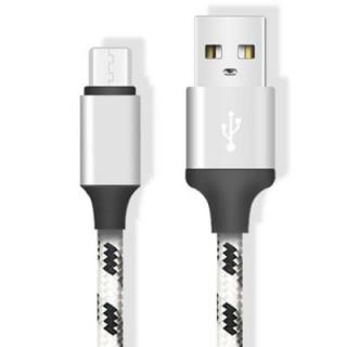 Micro USB Fast Charging Data Cable Nylon Cord 100cm