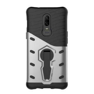 Cover Case for OnePlus 6 Shockproof Rugged Armor Hybrid 360 Stand