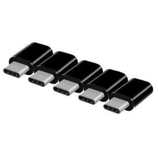 5 PCS Micro USB to Type-C Adapter