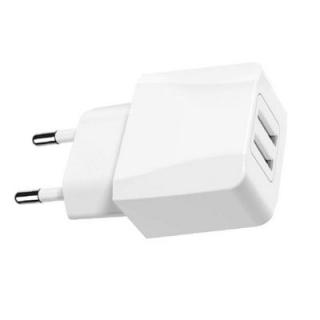 EU Plug Dual USB Smart Wall Charger