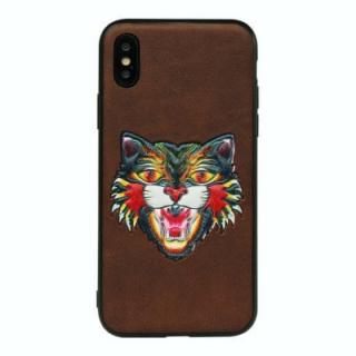 Animal 3D Phone Case with Embroidery for iPhone X