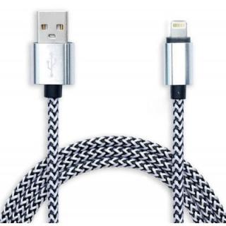 8pin 95cm Woven Design Data Sync / Charging Cable for iPhone