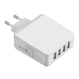 4 Ports Intelligent AC Power Adapter 30W 7.2A USB Wall Charger for Phone EU Plug