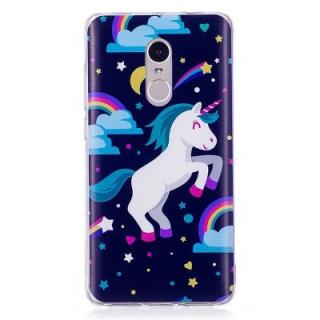 Pegasus Pattern Soft TPU Clear Case for Xiaomi Redmi Note 4