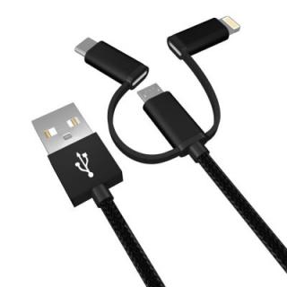 Micro USB / Type-C / 8 Pin Data Transmission Charging Cable