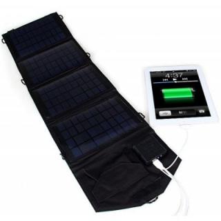 SW-N14T 14W Outdoor Foldable Portable Solar Charger Pack Mobile Power Supply