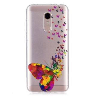 Soft TPU Case for Xiaomi Redmi 5 Plus Butterflies Pattern