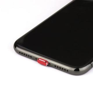 Metal 2 in 1 Sim Card Needle Charging Socket Jack Dust Plug For iPhone 7 / 8 / X