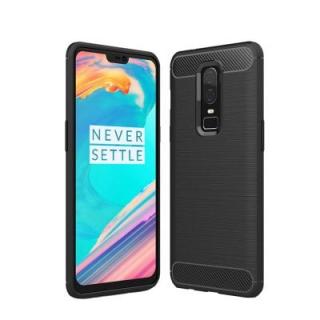 for Oneplus 6 Carbon Brushed Wire Pattern All-inclusive Mobile Phone Case