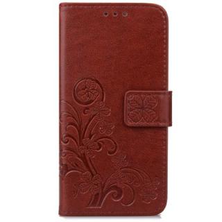 Lucky Clover Card Lanyard Pu Leather Cover for ASUS Zenfone 4 Max Pro Plus/ZC554kl