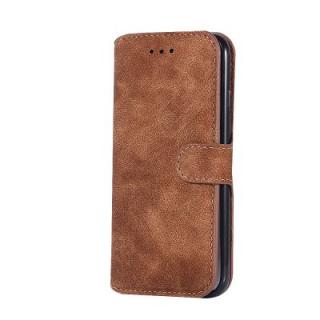 Genuine Leather Protective Folio Case Flip Cover with Stand for iPhone 7 / 8