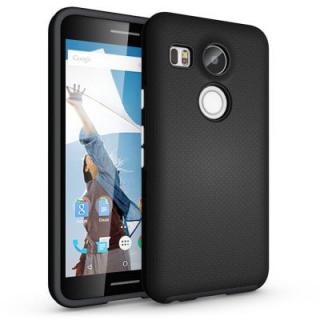 Non-slip Surface Shockproof Back PC Case for Google Nexus 5X