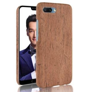 ASLING Wooden Grain PU + PC Protective Phone Case for Huawei Honor 10