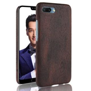 ASLING Wooden Grain PU + PC Protective Phone Case for Huawei Honor 10