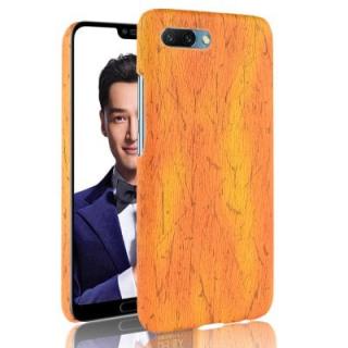 ASLING Wooden Grain PU + PC Protective Phone Case for Huawei Honor 10