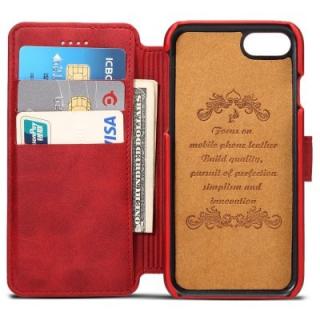 Leather Insert Card Protective Phone Case for iPhone 8