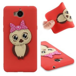 Case for Huawei Y5 2017 Owl Soft Shell