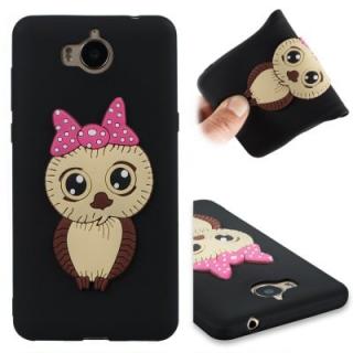 Case for Huawei Y5 2017 Owl Soft Shell