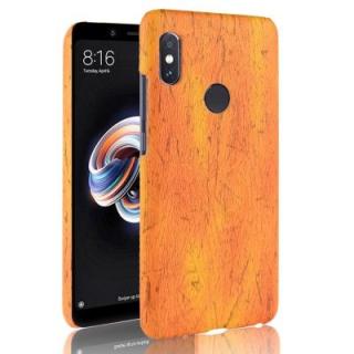ASLING Wooden Grain PU + PC Protective Phone Case for Xiaomi Redmi NOTE 5