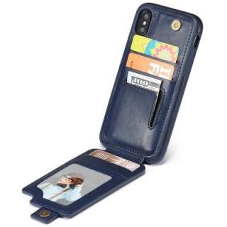 Shatter-resistant Wallet Phone Back Case for iPhone X