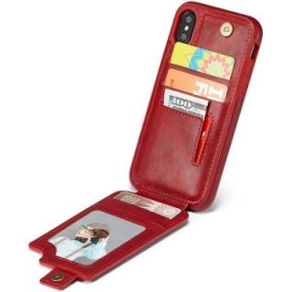 Shatter-resistant Wallet Phone Back Case for iPhone X