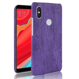 ASLING Wooden Grain PU + PC Protective Phone Case for Xiaomi Redmi S2