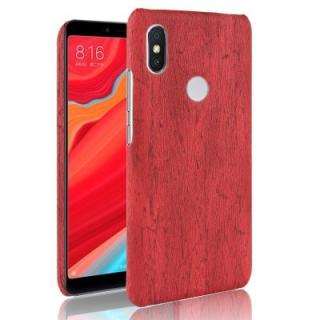ASLING Wooden Grain PU + PC Protective Phone Case for Xiaomi Redmi S2