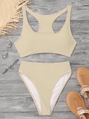 High Cut Racerback Sporty Bikini