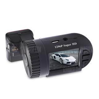 MINI 0805 1.5 inch 1296P HD LCD Screen GPS Car DVR Camcorder