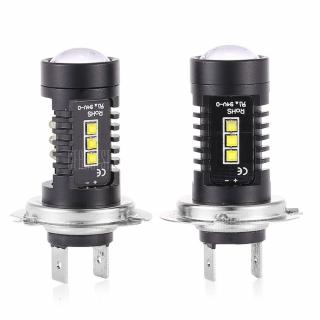 H7 2PCS 12 Cree XB - D LED Car Lamp 12V 24V 10W 5500K 1200LM