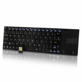 MINIX NEO K2 Wireless Mini Keyboard Touch Pad Spanish -  Black