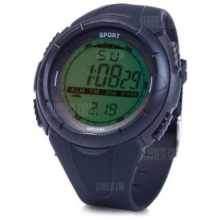 8333G Day Date Alarm Stopwatch Men LED Sports Watch