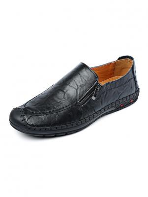 Fashion Cowhide Slip on Men Leather Shoes