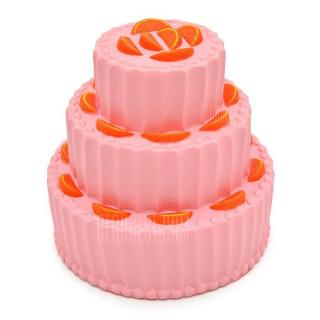 Three-layer Fruit Cake PU Foam Squishy Toy