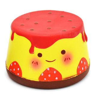 Cute Cartoon Pudding Soft PU Foam Squishy Toy