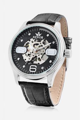 Men Auto Mechanical Watch 44mm Wristwatch