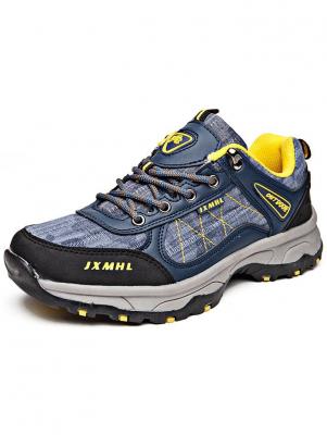 Durable Jean Cloth Men Hiking Shoes