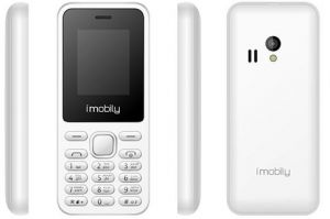 iMobily K6 Dual SIM -  1.7 Inch, 2G, White