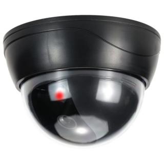 Simulação Dome Camera LED vermelho piscando luz falsa dummy CCTV Sistema de Segurança para Casa Mercado Office