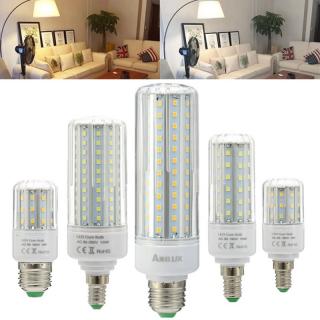 ARILUX® E27 E14 5W 10W 15W 20W SMD2835 No Strobe LED Corn Light Bulb AC85-265V