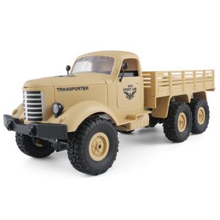 JJRC Q60 1/16 2.4G 6WD Off-Road Military Truck Crawler RC Car