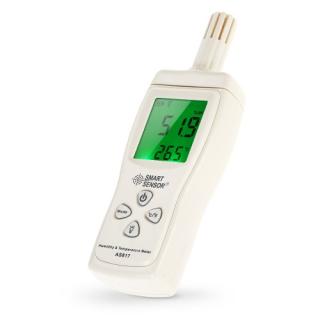 SMART SENSOR Mini Medidor de Umidade e Temperatura Medidor Portátil de Umidade de Temperatura Termómetro Higrômetro Display Min Max Valor Min