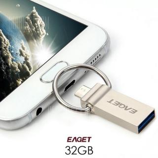 Eaget 2 in 1 16 / 32 / 64GB OTG USB 3.0 Flash Drive