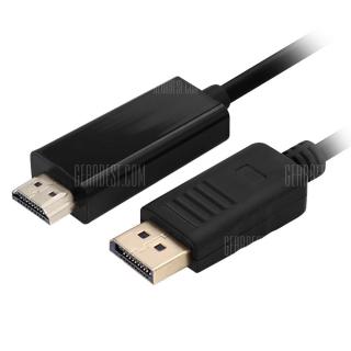 Display Port Male to HDMI Male Cable