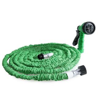50FT Expandable Garden Water Hose Pipe with 7 in 1 Spray Gun